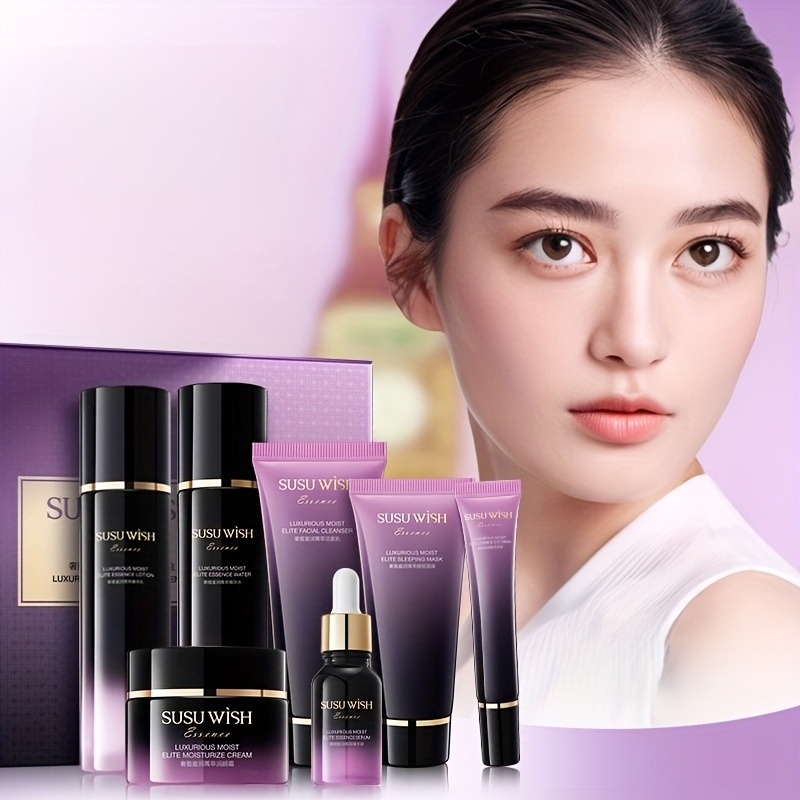 Luxury Skincare Serum - Lujoso y elegante set de nueve