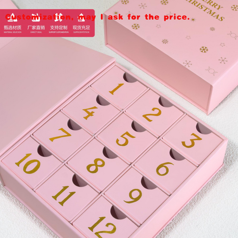 Luxury Skincare Advent Calendar - Caja personalizada para el cuidado de