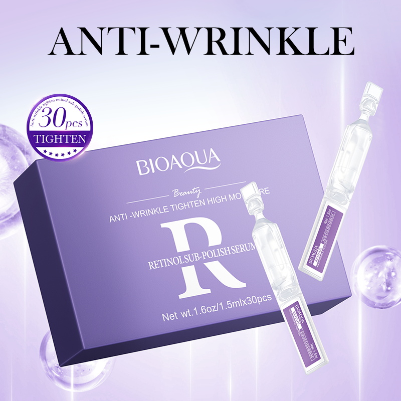 30 Uds BIOAQUA Retinol vitamin - Exosome Serum Ampoule reseña y precio