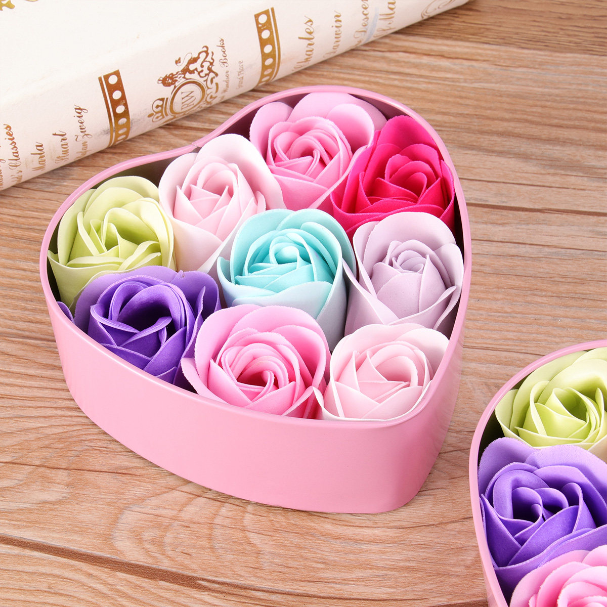 Jabón de Rosas en Caja de Meta - Luxury Skincare Sets reseña y precio