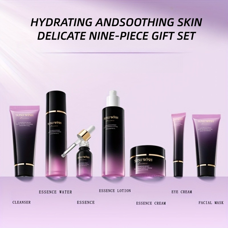 Lujoso y elegante set de nueve - Luxury Skincare Serum reseña y precio