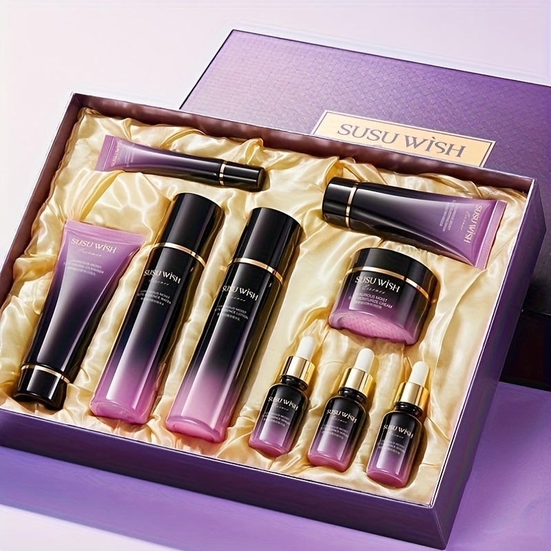 Lujoso y elegante set de nueve - Luxury Skincare Serum reseña y precio