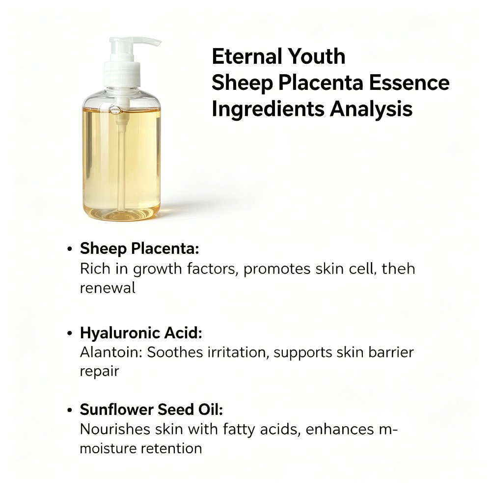 Suero líquido de esencia de pl - Placenta Extract Serum reseña y precio