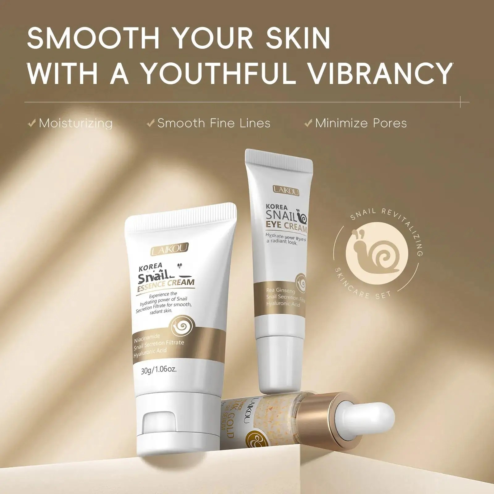 Suero reparador de caracol dor - Luxury Skincare Serum reseña y precio