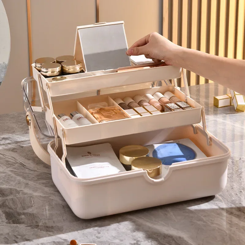 Caja de almacenamiento de cosm - Luxury Skincare Mask reseña y precio