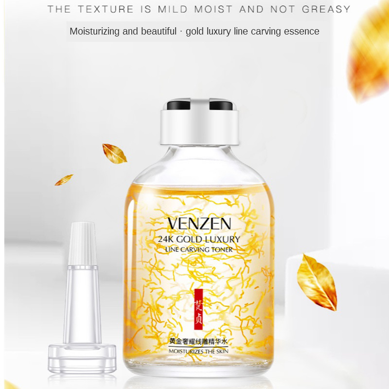 Sérum hidratante de oro de 24K - Luxury Skincare Serum reseña y precio