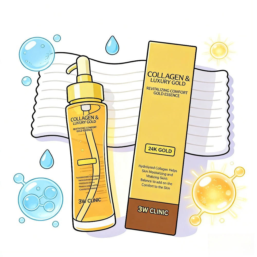 3WCLINIC Colágeno y Esencia de - Luxury Skincare Serum reseña y precio
